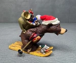 Hallmark Downhill Delivery 2004 Christmas Ornament. Fixed Price $11.95.