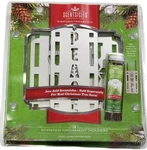 Scentsicles Scented Holders, Silver, 3 Ornaments And Ribbon Hangers. Fixed Price $9.89.