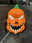 Light & Sound Halloween Doorbell Orange Pumpkin Dare To Knock - Twos Company. Fixed Price $7.50.