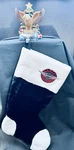 Vtg Harley-davidson Eagle & Christmas Tree Stocking Holder Wharley Read. Fixed Price $17.34.