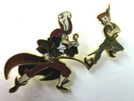 Disney Pin Fairytale Designer Heroes Villains Peter Pan & Hook 1000 #110674. Fixed Price $55.00.