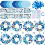 Hollowfly 48 Sets Winter Wreath Craft Kits Christmas Snowflake Ornament Decor. Fixed Price $34.76.