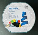 Ge Staybright 250 Led Microbright Lights Multicolor/green Wire 51.8 Ft, #1055709. Fixed Price $24.95.