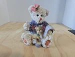Ks Collection Figurines Fancy Bears Resin Teddy Christmas Collectable 4". Fixed Price $7.00.