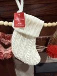 Target White Cable Knit Mini Sweater Christmas Stocking Wondershop 2025 New. Fixed Price $19.99.