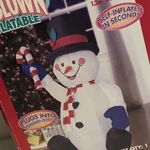 Gemmy 2005 Airblown Inflatable 4FT Tall Frosty The Snowman CHRISTMAS/20B. Fixed Price $22.50.