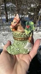 Fitz And Floyd Christmas Stocking Figurine Horse Mint Buy Now. Fixed Price $8.95.