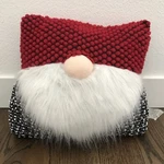 Ganz Midwest Christmas Holiday Cor Gnome Throw Pillow 17" X 6 3/8. Fixed Price $12.00.