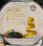 Ge Color Choice 150 43.4-FT Multi-function Changing Led String Lights. Fixed Price $24.99.