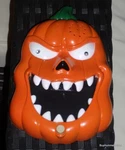 Light & Sound Halloween Doorbell Orange Pumpkin Dare To Knock Twos Company Decor. Fixed Price $5.85.