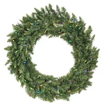 Vickerman 36" Camdon Fir Artificial Christmas Wreath W/ Multicolor Led Lights. Fixed Price $59.99.