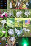 2 Pieces Solar Powered Garden Decorative Stake Lights Rbgp Color Change Led. Fixed Price $24.99.