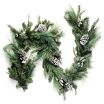 Craftmore Canterbury Estate Christmas Pine Garland Grey Cone 72 26. Fixed Price $79.98.