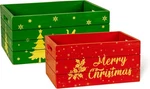 Red Co. Set Of 2 And Green Decorative Nesting Medium, &. Fixed Price $75.63.