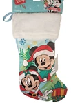 Ruz Disney Mickey & Minnie Mouse 16 Inch Christmas Stocking New With Tags. Fixed Price $9.77.