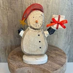 Rustic Snowman Wooden Christmas Holiday Decor Fast Ship New. Fixed Price $17.00.