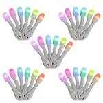 Home Heritage 7' Icicle Style Holiday Lights, App Controlled, 50 Rgb Leds Pack. Fixed Price $325.99.