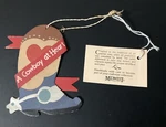 Cowboy Boot Christmas Ornament "a At Heart" Midwest Of Cannon Falls. Fixed Price $5.99.