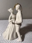 Lenox 2018 Annual Ornament 4.5-INCH Bride And Groom #C502 Anniversary Gift Nib. Fixed Price $25.00.