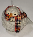 New Balsam & Berry 2014 Christmas Ornament Gray Bird With Scarf Target. Fixed Price $14.00.