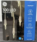 Ge Stay Bright 300 White Led Christmas Icicle Lights Plug Indoor Outdoor. Fixed Price $19.99.