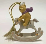 Lenox Baby's First Christmas 2025 Wiinnie The Pooh Ornament Rocking Horse Box. Fixed Price $35.00.