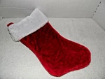 Dyno Christmas Stocking, Red & White, 12". Fixed Price $5.95.
