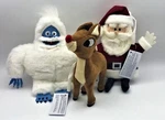 Pottery Barn Kids Rudolph Reindeer Bumble Santa Light-up Christmas Ornament Set. Fixed Price $80.80.