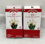 Holiday Time 20 Clear Mini Lights Christmas Wedding Crafts Nib Sold Sets Of. Fixed Price $13.99.