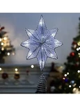 Lewondr Christmas Star Tree Topper With LIGHTS,16.5 Inch Battery Powered. Fixed Price $19.94.