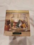 Anchor Hocking Votive Candle Holder Usa Christmas Holiday Santa 2 Piece Bell Set. Fixed Price $7.66.