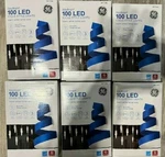 6 Boxes Ge Staybright 100 Warm White Mini Led Wire Wedding Icicle Lights. Fixed Price $64.99.