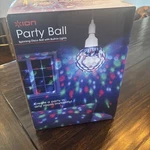 Nib Ion Party Ball Spinning Disco Led Light 360 Beat Sync Ceiling Socket - New. Fixed Price $28.00.