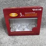 Holiday Living Replacement Bulbs 3-PIECE Set. Fixed Price $24.99.