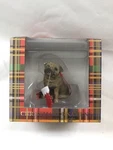 Sandicast Dog Christmas Ornament-fawn Pug W/stocking Nib. Fixed Price $12.50.