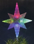 Ksa 11" Lighted Led Color Changing Star Christmas Tree Topper - Multi Lights. Fixed Price $27.89.