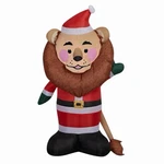 Holiday Time 4 Ft Christmas Lion Santa Suit Airblown Inflatable Led New. Fixed Price $19.99.