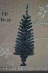 Holiday Home Douglas Fir Christmas Tree Pre Lit Potted Black Base 4' Clear. Fixed Price $31.79.
