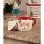 Bethany Lowe Christmas Sweet Tidings Santa Head Mug Container TF1239. Fixed Price $36.00.