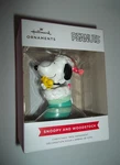 Nib Hallmark Christmas Ornament Snoopy And Woodstock Stocking. Fixed Price $15.00.
