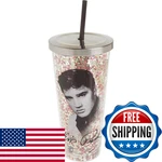 Spoontiques - Glitter Filled Acrylic Tumbler Cup Straw 20 Oz. Fixed Price $29.91.