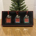 Nicholas Set 3 Square Snowman Photo Frames Christmas Tree Ornaments New. Fixed Price $19.88.