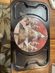 Cypress Home Glass Cheese Board Xmas Tree New Sealed Center. Fixed Price $5.50.