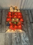 Vtg Peanuts Snoopy Woodstock Christmas Decor Indoor/outdoor Window Yard Display. Fixed Price $22.95.