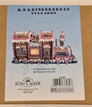 New Sealed Kurt Adler Gingerbread Villages 19.5 Train Table Piece Ornament. Fixed Price $99.99.