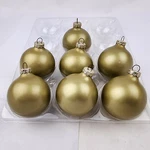 Vintage Glass Christmas Ornaments Balls Magic Of Silvestri Rauch Greenish Gold. Fixed Price $21.59.