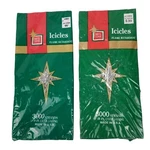 2 Packs Brite Star Silver Tinsel Icicles Christmas Tree 6000 Strands 18 Long. Fixed Price $9.23.