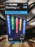Led Lightshow Shooting Star 8 Count Multi-color Icicle Christmas Holiday. Fixed Price $12.00.