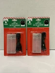 Christmas House Led (2) Set Battery Operated Indoor 10 Red Lights New. Fixed Price $9.95.