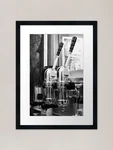 Manual Espresso Machine, Cafe Framed Wall Art Poster Canvas Print Picture. Fixed Price $46.94.